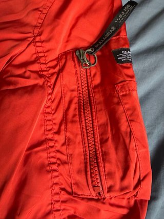 Chaqueta Bomber Roja Pull&Bear