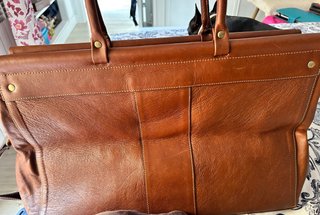 Bolso de viaje de cuero vacuno Bolwo