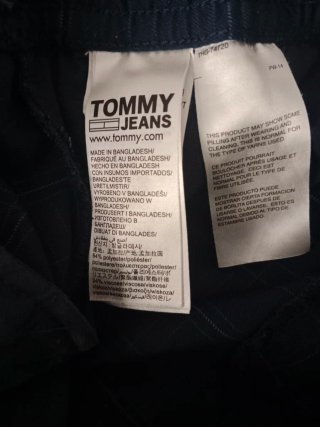 Pantalones Tommy Jeans a cuadros