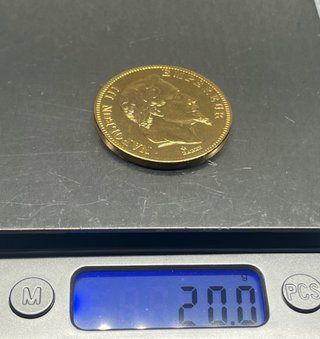 Moneda NAPOLEON III 1862 Oro Puro