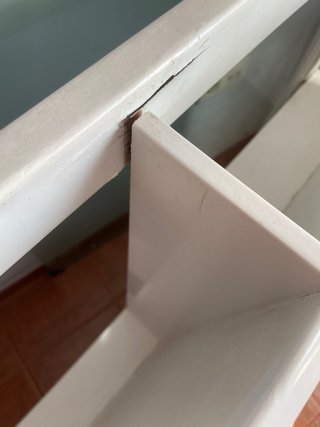 Mesa de madera para restaurar