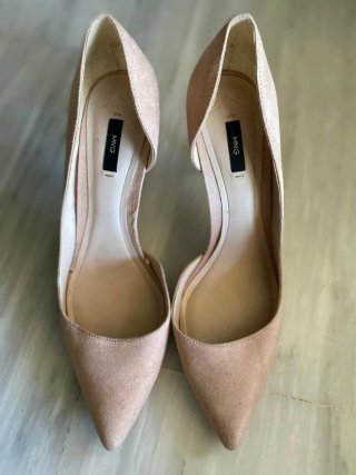Zapatos Mango Talla 39 Rosa palo