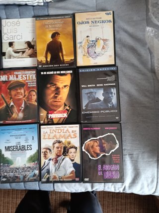 LOTE DE 45 DVD !!! VER FOTOS Y DESCRIPCION
