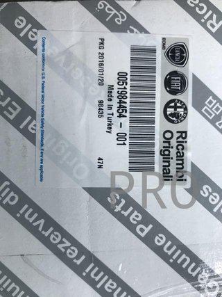 Motor limpiaparabrisas Fiat tipo MK2 nuevo