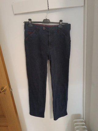 Pantalón vestir hombre Talla 40 azul
