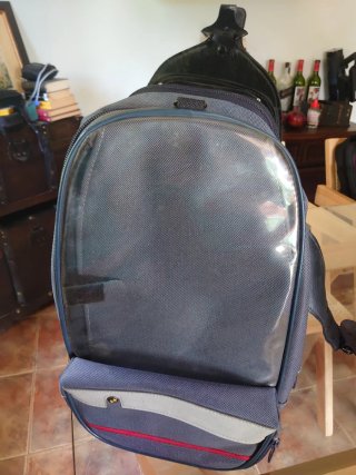Mochila Moto BMW Gris