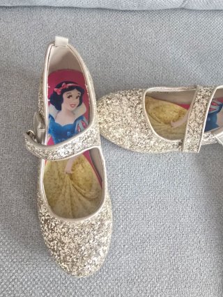 Zapatos tacón niña talla 31 glitter
