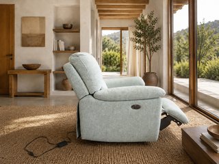 Sillón relax eléctrico. Transporte y Colocación
