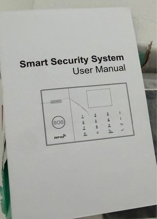 Sistema de Alarma Seguridad Hogar RFID SOS
