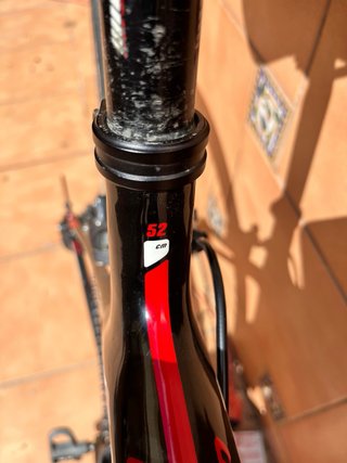 Bicicleta de carretera KTM carbono