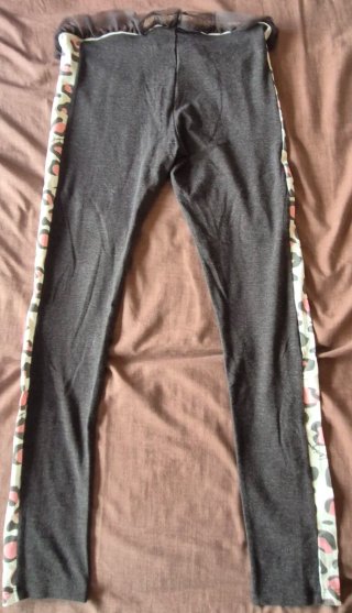 Leggings con estampado de leopardo