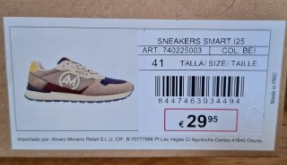 Zapatillas Álvaro Moreno Talla 41