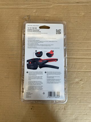 Crimpadora Knipex NexStrip 12 72 190 SB