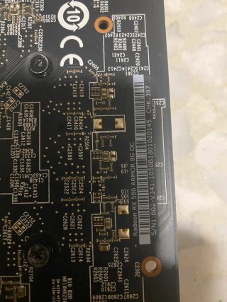 MSI RX 580 8GB Tarjeta Gráfica