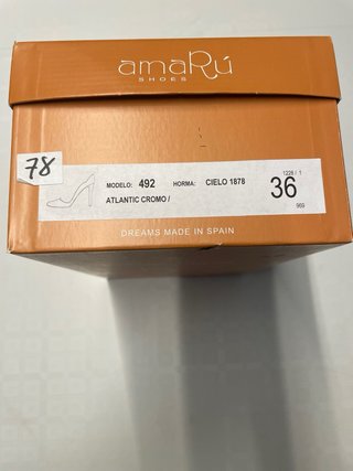 Zapatos Salón Amarú Talla 36