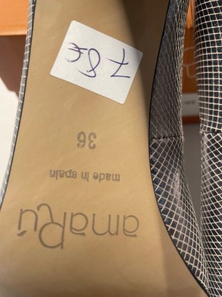 Zapatos Salón Amarú Talla 36
