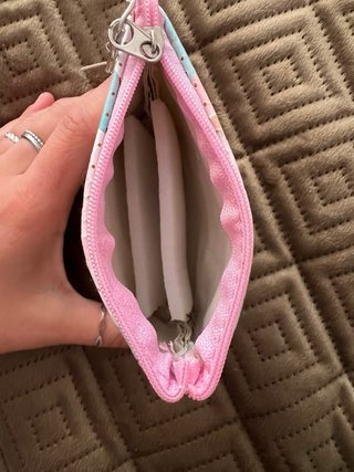 Cartera monedero gato con helado
