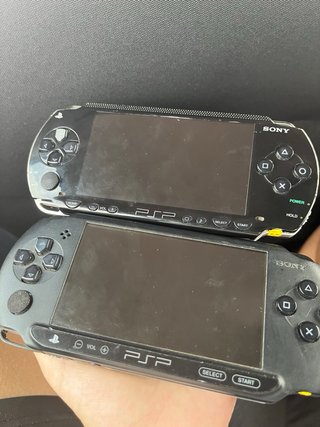 Pack 2 PSP+Juegos+cargador+targetas de memoria
