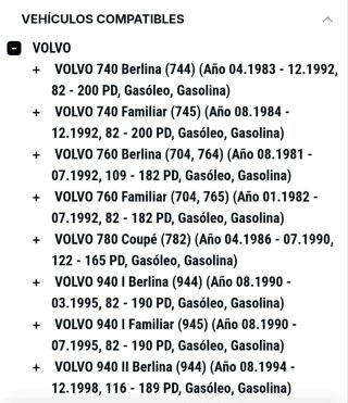 ROTULA SUSPENSION VOLVO BRAZO EJE VER MODELOS