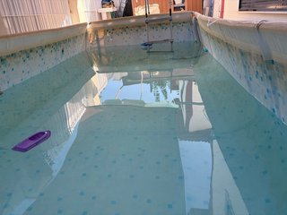 Piscina desmontable metal/plástico