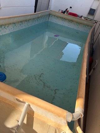 Piscina desmontable metal/plástico