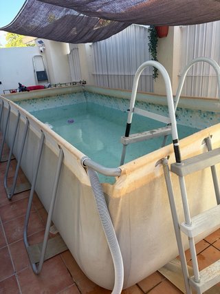Piscina desmontable metal/plástico