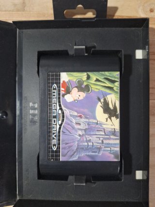 Castle of Illusion Mega Drive Cartucho y Manual