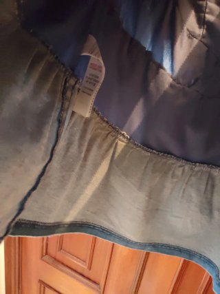 Vestido vaquero con volantes