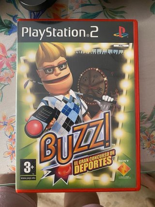 Buzz! Deportes + 4 Mandos PS2