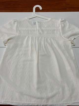 Camisa blanca verano mujer. Shein.