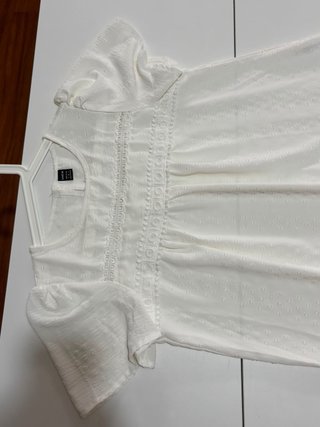 Camisa blanca verano mujer. Shein.