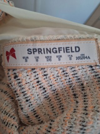 Vestido Springfield Mujer