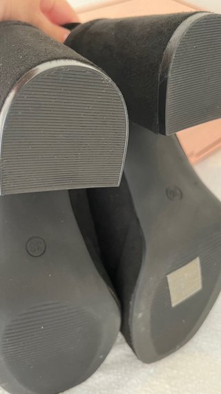 Zapatos de tacón negros talla 36