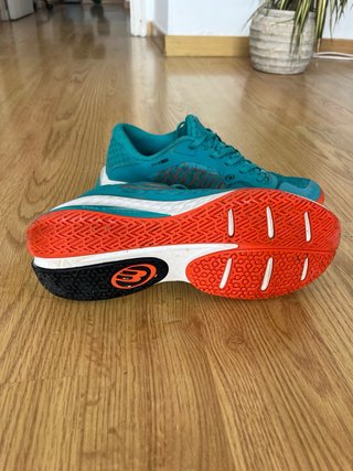 Zapatillas Bullpadel Mujer Turquesa Naranja