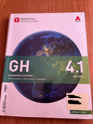 libro de geografía e historia