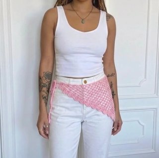 Bandana rosa 100% algodón