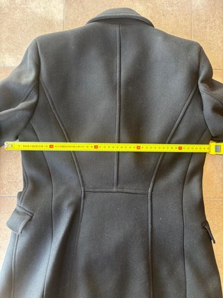 Chaqueta Zara Negra Botones Dorados Talla M