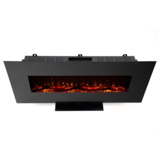 Chimenea Eléctrica con efecto llama de 2000 W Kekai Kentucky 128x26x61 cm