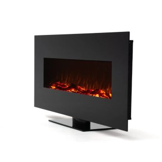Chimenea Eléctrica con efecto llama de 2000 W Kekai Kentucky 128x26x61 cm