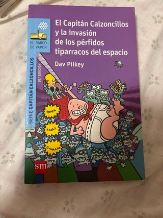 Primeros 3 libros deL CAPITÁN CALZONCILLOS