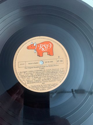 Banda Sonora Original Fame Vinilo