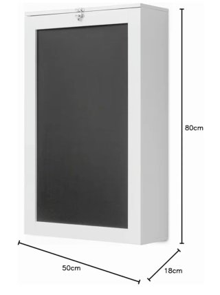 Dos Escritorios de pared abatibles con pizarra
