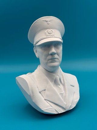 Busto plastica 20cm guerra mondiale