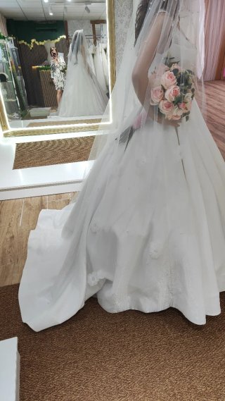 Vestido de Novia Perlas Tul