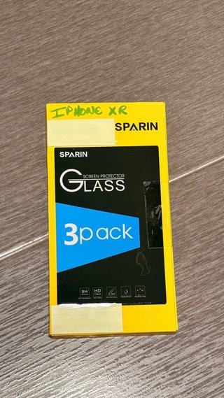 Cristal Templado Sparin per iPhone XR (2 Unità)