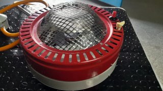 Brasero de gas