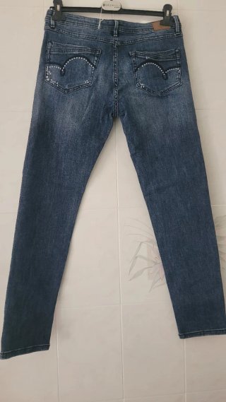 Jeans Conbipel con borchiette taglia 44