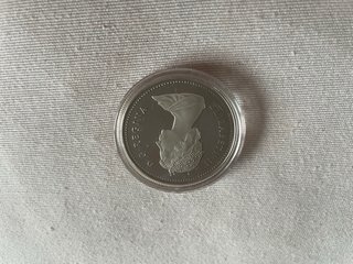 Canadá 1989 1$ Plata