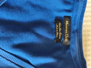 Jersey Massimo Dutti Hombre Talla S Azul