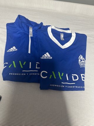 Conjunto Adidas Fútbol CAVIDE Azul